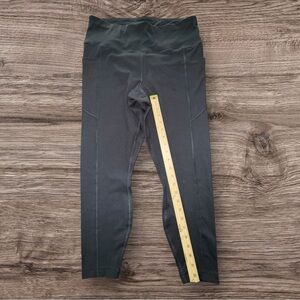 Velocity Serena Ankle Leggings Women’s 1X Black High Rise NWT